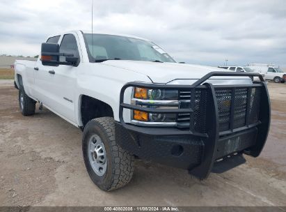 2018 CHEVROLET SILVERADO 2500HD WT White  Flexible Fuel 1GC1KUEG3JF242484 photo #1