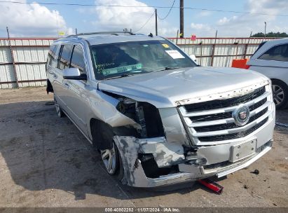 2015 CADILLAC ESCALADE ESV PREMIUM Silver  Gasoline 1GYS3JKJ5FR258721 photo #1