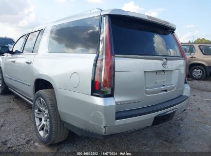 2015 CADILLAC ESCALADE ESV PREMIUM Silver  Gasoline 1GYS3JKJ5FR258721 photo #4