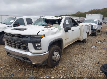 2022 CHEVROLET SILVERADO 3500HD CHASSIS WORK TRUCK White  Diesel 1GB4YSEY2NF305920 photo #3