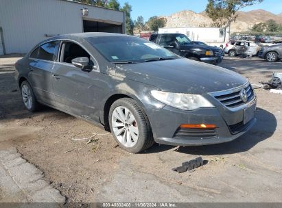 2012 VOLKSWAGEN CC SPORT Black  Gasoline WVWNP7AN8CE512388 photo #1