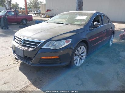 2012 VOLKSWAGEN CC SPORT Black  Gasoline WVWNP7AN8CE512388 photo #3