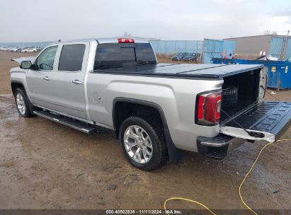 2017 GMC SIERRA 1500 SLT Silver  Gasoline 3GTU2NEC0HG342437 photo #4