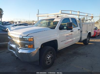 2019 CHEVROLET SILVERADO 2500HD WT White  Flexible Fuel 2GB2CREG5K1218375 photo #3