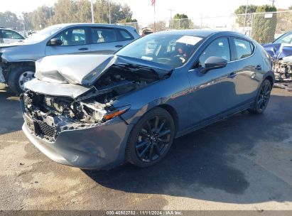 2021 MAZDA MAZDA3 PREMIUM Gray  Gasoline JM1BPAML7M1401480 photo #3