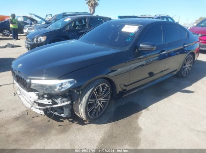 2018 BMW 540I Black  Gasoline WBAJE5C55JWA93395 photo #3