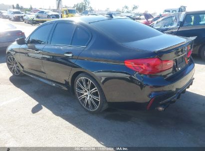 2018 BMW 540I Black  Gasoline WBAJE5C55JWA93395 photo #4