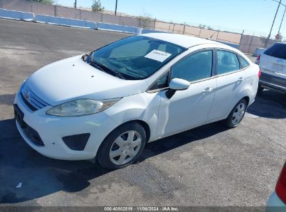 2012 FORD FIESTA SE White  Gasoline 3FADP4BJ5CM173787 photo #3