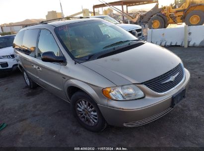 2002 CHRYSLER TOWN & COUNTRY EX Gold  Gasoline 2C4GP74L02R725226 photo #1