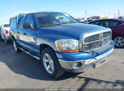 2006 DODGE RAM 1500 SLT Blue  Gasoline 1D7HA18286S622361 photo #1