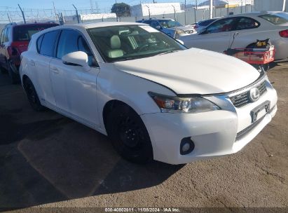 2013 LEXUS CT 200H White  Hybrid JTHKD5BH5D2171171 photo #1