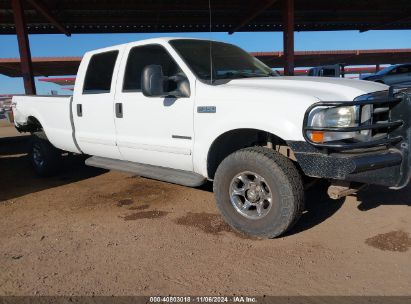 2002 FORD F-350 LARIAT/XL/XLT White  Diesel 1FTSW31F22EB66568 photo #1