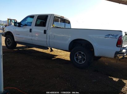 2002 FORD F-350 LARIAT/XL/XLT White  Diesel 1FTSW31F22EB66568 photo #4