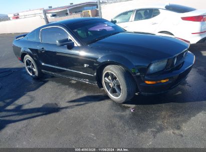 2005 FORD MUSTANG GT DELUXE/GT PREMIUM Black  Gasoline 1ZVFT82H255222680 photo #1