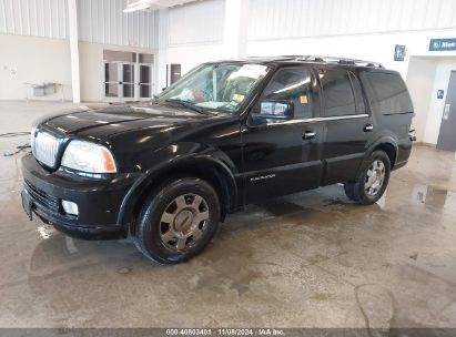 2006 LINCOLN NAVIGATOR LUXURY/ULTIMATE Black  Gasoline 5LMFU27546LJ03546 photo #3