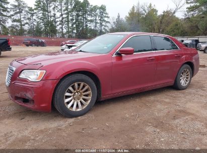 2014 CHRYSLER 300 Maroon  Flexible Fuel 2C3CCAAGXEH135774 photo #3