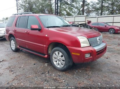 2006 MERCURY MOUNTAINEER LUXURY Red  Gasoline 4M2EU37E86UJ23151 photo #1