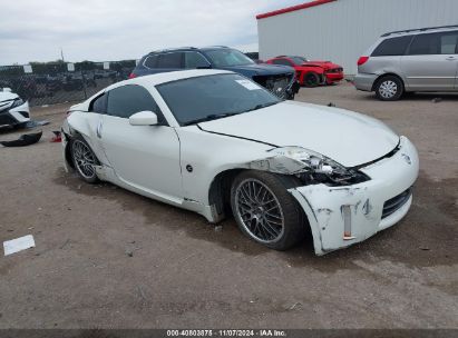 2007 NISSAN 350Z White  Gasoline JN1BZ34D67M504149 photo #1