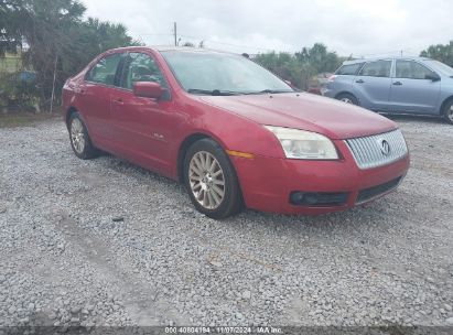 2007 MERCURY MILAN V6 PREMIER Maroon  Gasoline 3MEHM08177R625962 photo #1