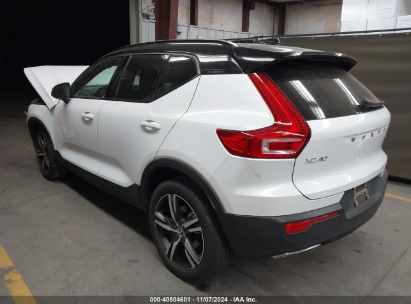 2020 VOLVO XC40 T4 R-DESIGN White  Gasoline YV4AC2HM2L2335488 photo #4