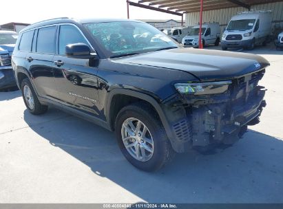 2023 JEEP GRAND CHEROKEE L LAREDO 4X4 Black  Gasoline 1C4RJKAG2P8865768 photo #1