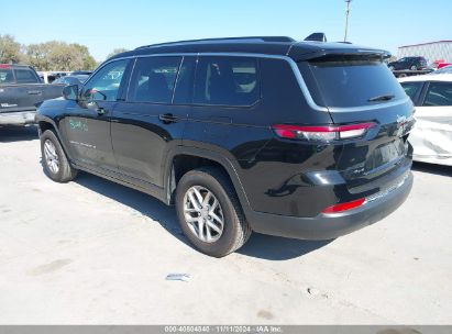 2023 JEEP GRAND CHEROKEE L LAREDO 4X4 Black  Gasoline 1C4RJKAG2P8865768 photo #4