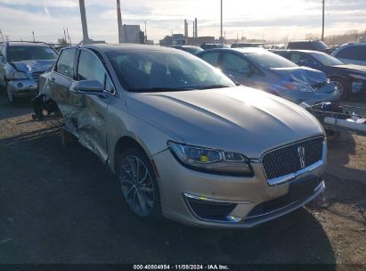 2017 LINCOLN MKZ RESERVE Gold  Gasoline 3LN6L5FC3HR600289 photo #1