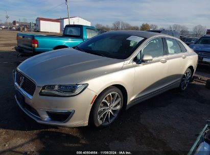 2017 LINCOLN MKZ RESERVE Gold  Gasoline 3LN6L5FC3HR600289 photo #3