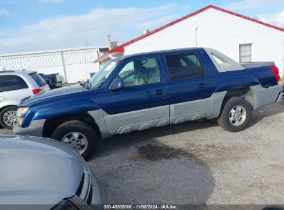 2002 CHEVROLET AVALANCHE 1500 Blue  Gasoline 3GNEC13TX2G346295 photo #3