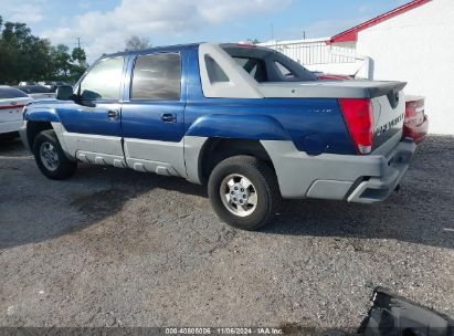 2002 CHEVROLET AVALANCHE 1500 Blue  Gasoline 3GNEC13TX2G346295 photo #4