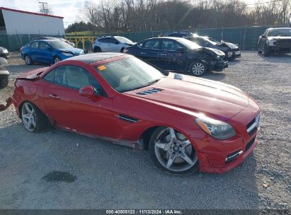 2016 MERCEDES-BENZ SLK 300 Red  Gasoline WDDPK3JA3GF123564 photo #1