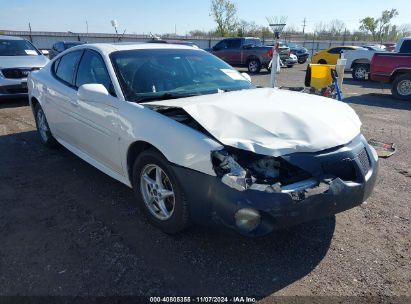 2006 PONTIAC GRAND PRIX GT White  Gasoline 2G2WR584461188611 photo #1