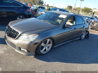 2010 MERCEDES-BENZ E 550 Gray  Gasoline WDDHF7CB2AA067241 photo #3