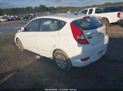 2016 HYUNDAI ACCENT SE White  Gasoline KMHCT5AE1GU256206 photo #4