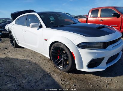 2021 DODGE CHARGER SCAT PACK WIDEBODY RWD White  Gasoline 2C3CDXGJ2MH540173 photo #1