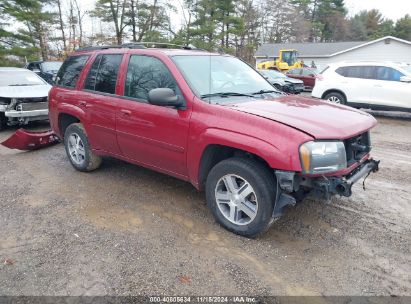 2007 CHEVROLET TRAILBLAZER LT Red  Gasoline 1GNDT13S372275038 photo #1