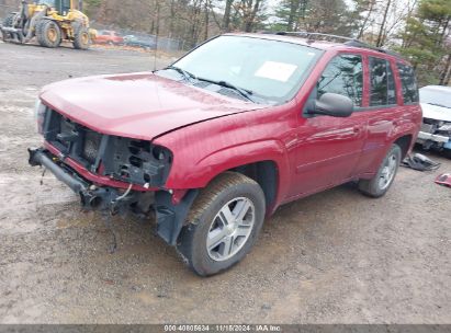 2007 CHEVROLET TRAILBLAZER LT Red  Gasoline 1GNDT13S372275038 photo #3