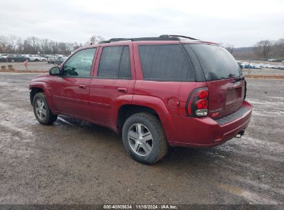 2007 CHEVROLET TRAILBLAZER LT Red  Gasoline 1GNDT13S372275038 photo #4