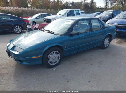 1995 SATURN SL2 Teal  Gasoline 1G8ZK5275SZ232630 photo #3