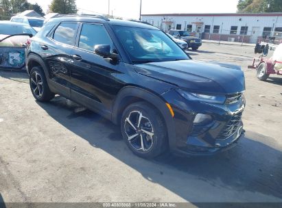 2021 CHEVROLET TRAILBLAZER FWD RS Black  Gasoline KL79MTSL0MB164831 photo #1