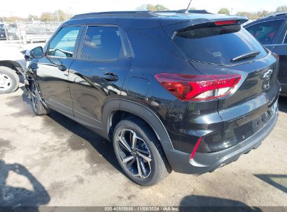 2021 CHEVROLET TRAILBLAZER FWD RS Black  Gasoline KL79MTSL0MB164831 photo #4