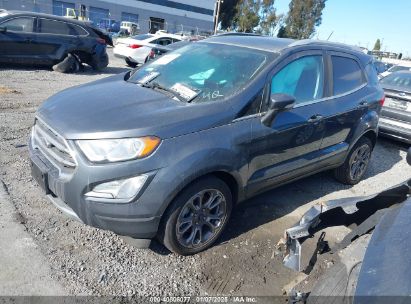 2020 FORD ECOSPORT TITANIUM Gray  Gasoline MAJ3S2KE1LC345025 photo #3