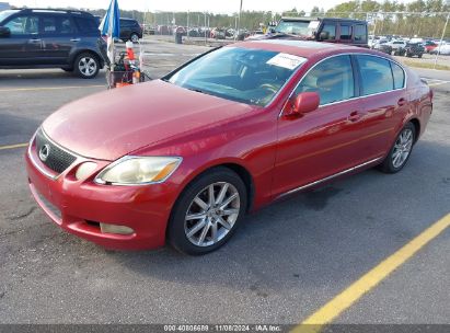 2006 LEXUS GS 300 Burgundy  Gasoline JTHBH96S265021361 photo #3