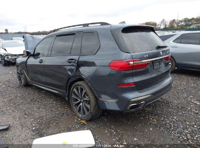 2021 BMW X7 M50I Black  Gasoline 5UXCX6C09M9F91911 photo #4