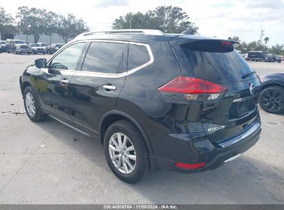 2019 NISSAN ROGUE SV Black  Gasoline 5N1AN08U98C525884 photo #4