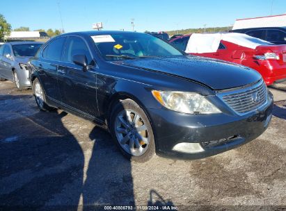 2009 LEXUS LS 460 Gray  Gasoline JTHBL46F195087232 photo #1