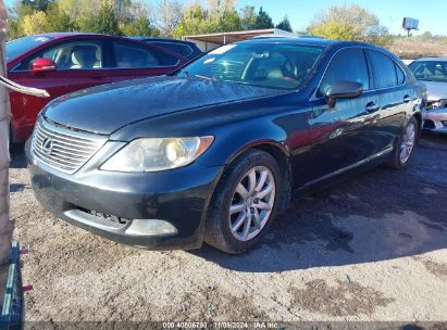 2009 LEXUS LS 460 Gray  Gasoline JTHBL46F195087232 photo #3