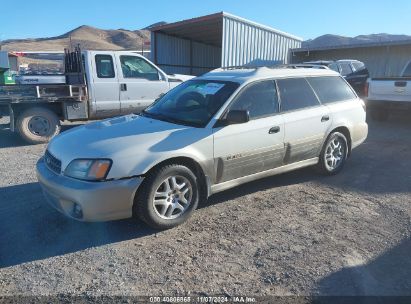 2003 SUBARU OUTBACK White  Gasoline 4S3BH675037626424 photo #3