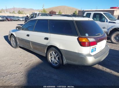 2003 SUBARU OUTBACK White  Gasoline 4S3BH675037626424 photo #4