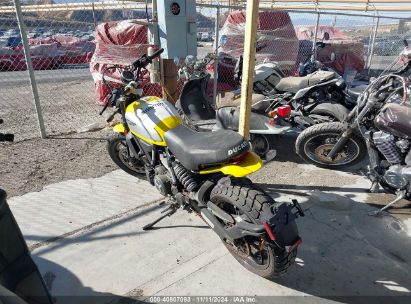 2015 DUCATI SCRAMBLER 800 Yellow  Gasoline ML015ANM3FT000640 photo #4